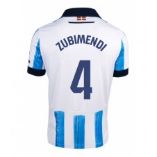 Real Sociedad Martin Zubimendi #4 Hemmatröja 2023-24 Korta ärmar